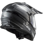 LS2 Helmet MX436 Pioneer Evo Knight titanium - Image 2