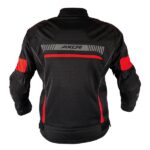 AXOR Men's Jacket Cruise 2 Black Red, back view