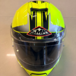 SMK Helmet Gullwing Solid Hi-Vision HV400 Neon - Image 5